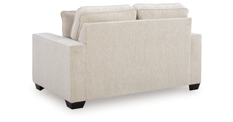 Larimer Stone Loveseat from Ashley - Luna Furniture