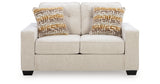 Larimer Stone Loveseat from Ashley - Luna Furniture