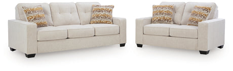 Larimer Stone Sofa and Loveseat from Ashley - Luna Furniture