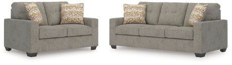 Larimer Iron Sofa and Loveseat from Ashley - Luna Furniture
