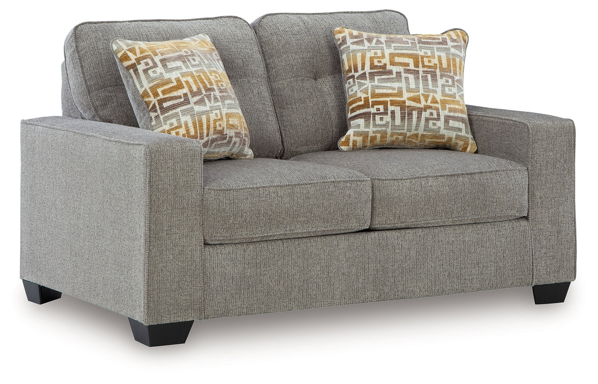 Larimer Iron Sofa and Loveseat from Ashley - Luna Furniture