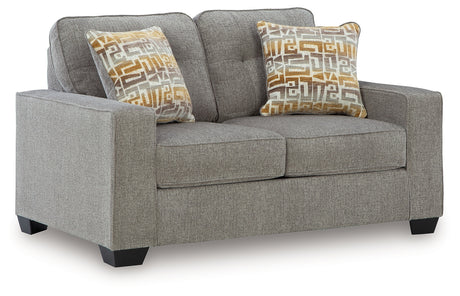 Larimer Iron Sofa and Loveseat from Ashley - Luna Furniture