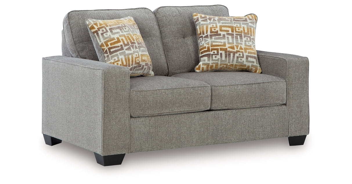 Larimer Iron Loveseat from Ashley Furniture - Luna Furniture
