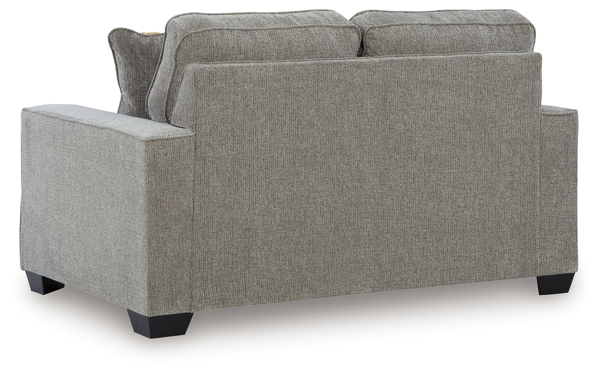 Larimer Iron Sofa and Loveseat from Ashley - Luna Furniture