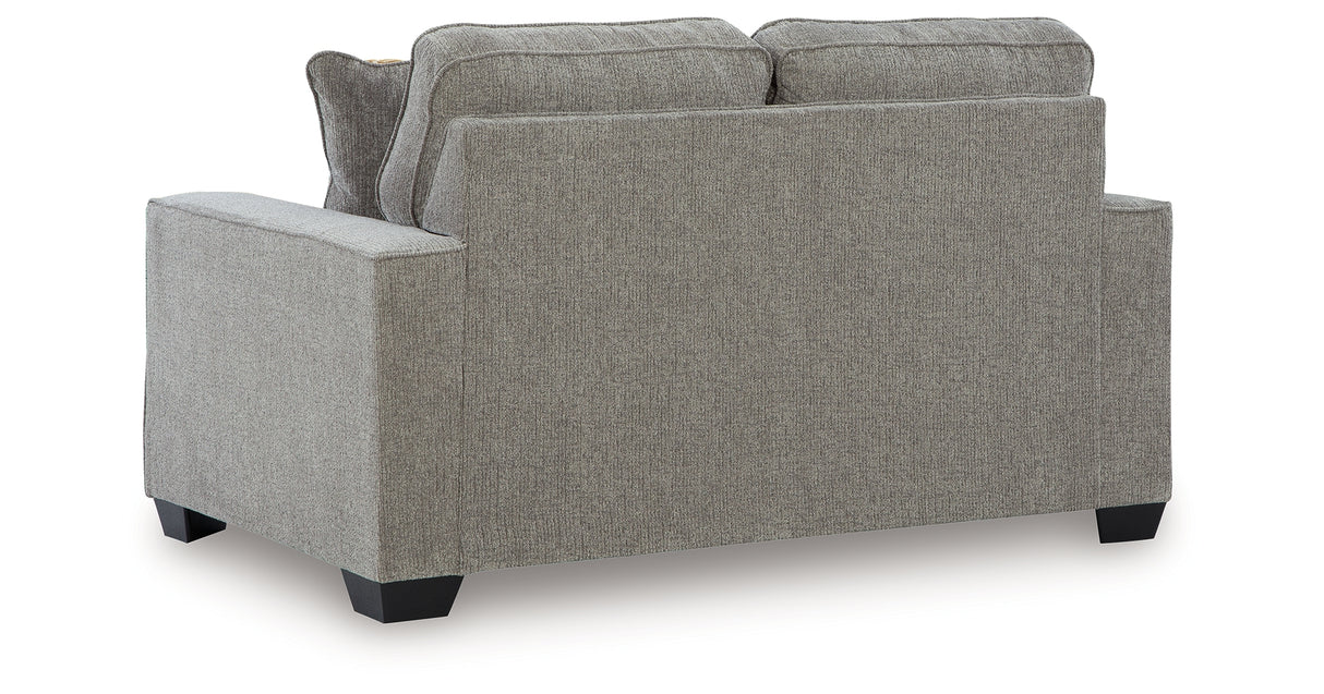 Larimer Iron Loveseat from Ashley Furniture - Luna Furniture