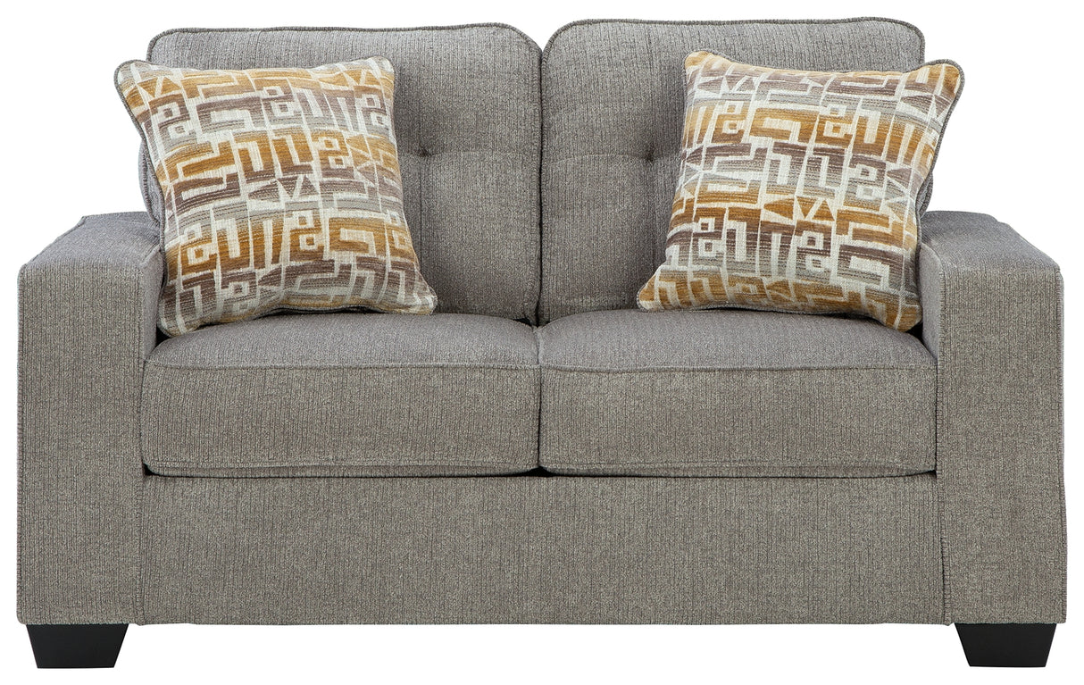 Larimer Iron Sofa and Loveseat from Ashley - Luna Furniture