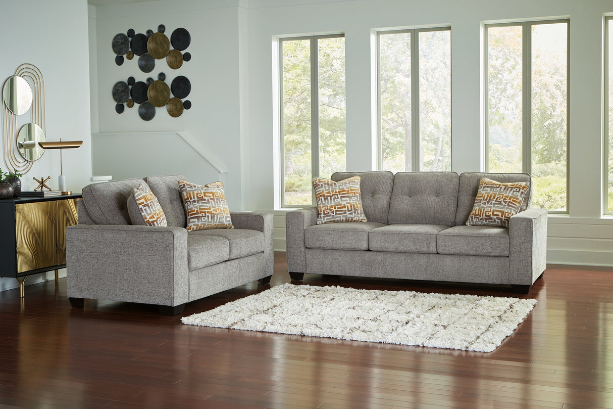 Larimer Iron Sofa and Loveseat from Ashley - Luna Furniture
