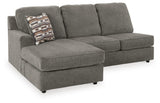 O'Phannon Putty 2-Piece Sectional with Ottoman from Ashley Furniture - Luna Furniture