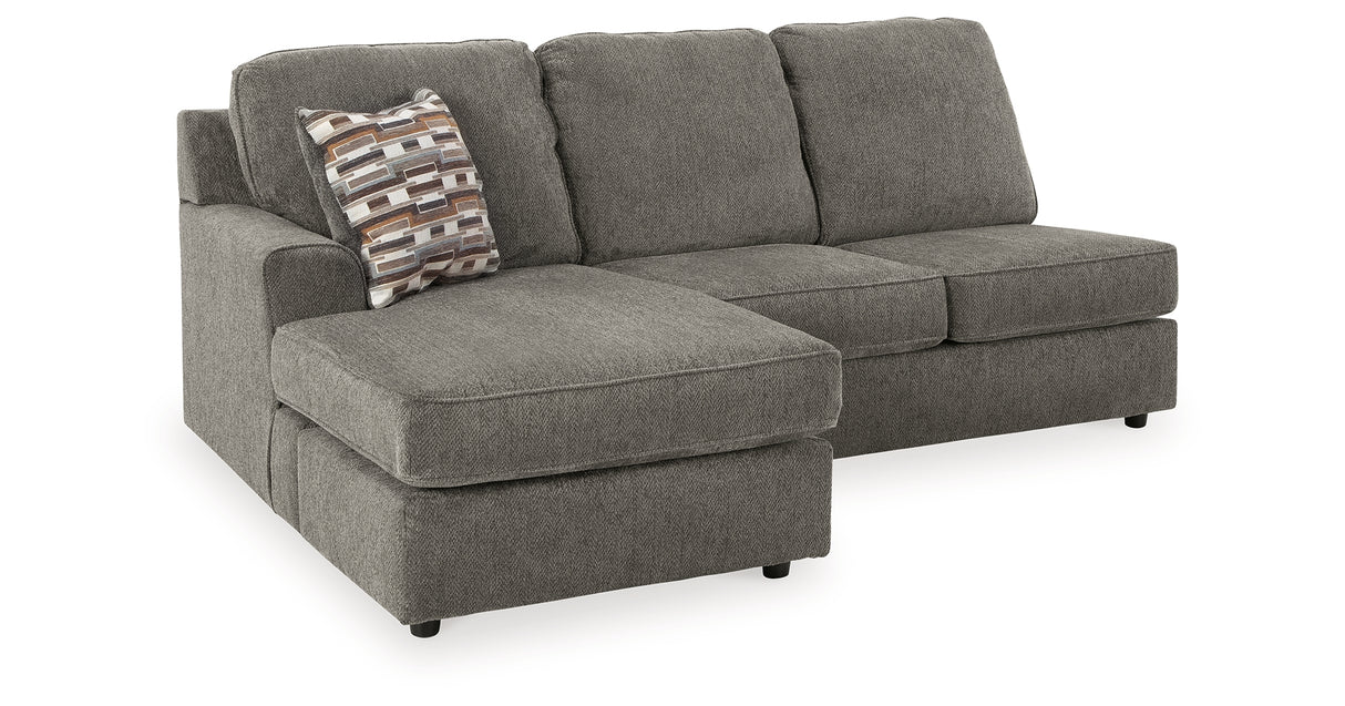 O'Phannon Putty Left-Arm Facing Sofa Chaise from Ashley Furniture - Luna Furniture