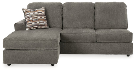 O'Phannon Putty 2-Piece Sectional with Ottoman from Ashley Furniture - Luna Furniture