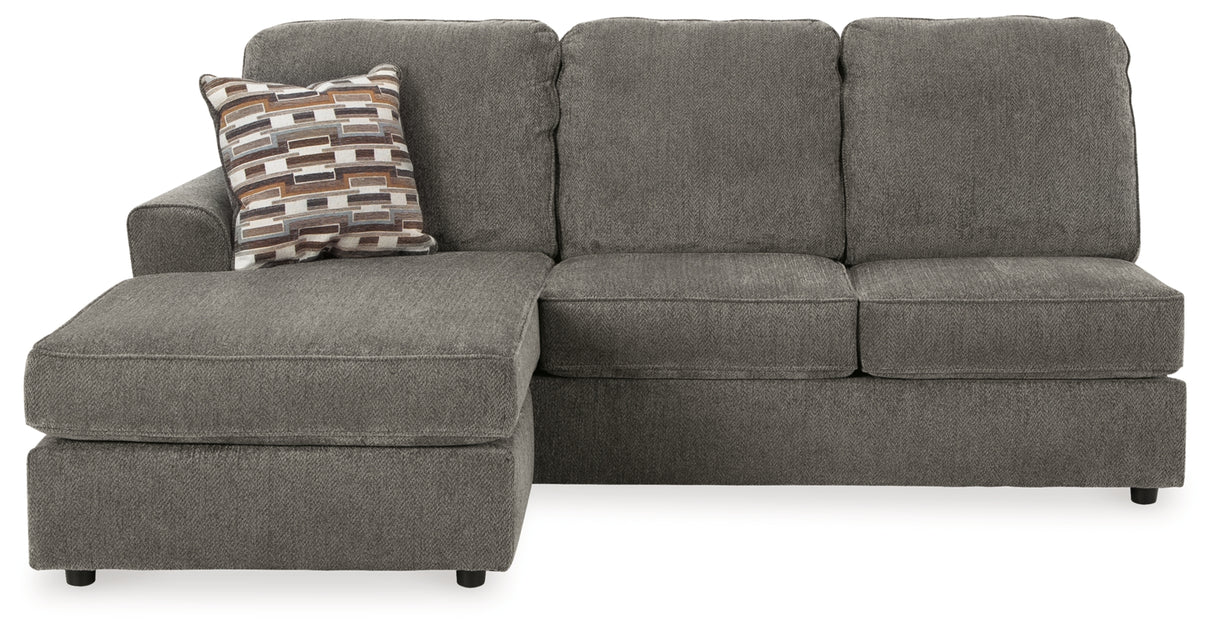 O'Phannon Putty Left-Arm Facing Sofa Chaise from Ashley Furniture - Luna Furniture