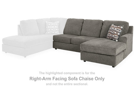O'Phannon Putty Right-Arm Facing Sofa Chaise from Ashley Furniture - Luna Furniture