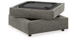 O'Phannon Putty 2-Piece Sectional with Ottoman from Ashley Furniture - Luna Furniture