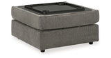 O'Phannon Putty 2-Piece Sectional with Ottoman from Ashley Furniture - Luna Furniture