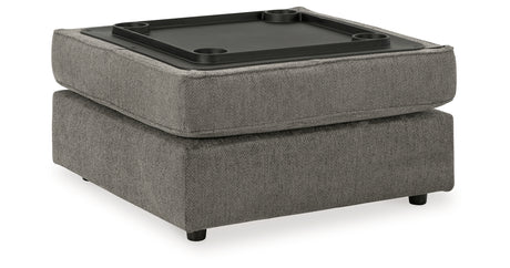 O'Phannon Putty 2-Piece Sectional with Ottoman from Ashley Furniture - Luna Furniture