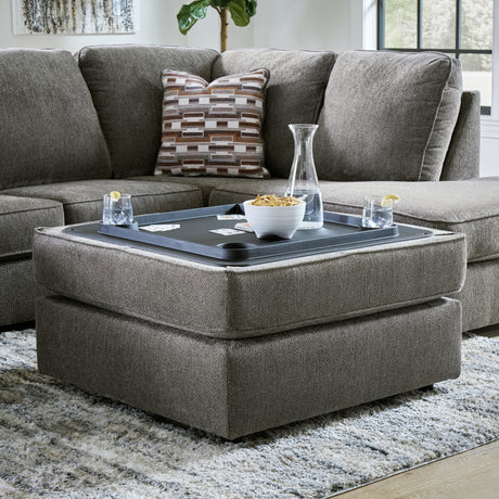 O'Phannon Putty Ottoman With Storage from Ashley - Luna Furniture