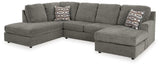 O'Phannon Putty 2-Piece LAF Chaise Sectional from Ashley Furniture - Luna Furniture