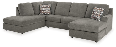 O'Phannon Putty 2-Piece LAF Chaise Sectional from Ashley Furniture - Luna Furniture