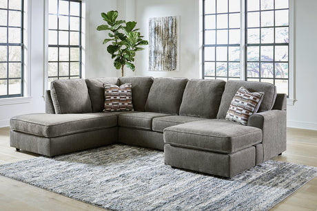 O'Phannon 2-Piece Sectional and Ottoman from Ashley - Luna Furniture