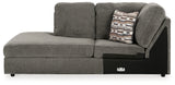 O'Phannon Putty Left-Arm Facing Corner Chaise from Ashley Furniture - Luna Furniture