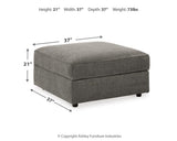 O'Phannon Putty Ottoman With Storage from Ashley - Luna Furniture