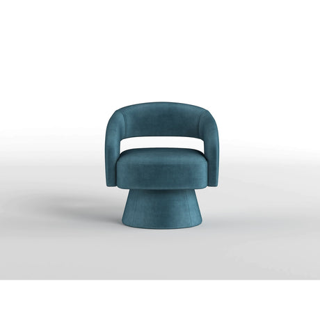 Crafton Brown Leather Accent Chair from Homelegance - Luna Furniture