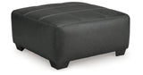 Brixley Pier Graphite Oversized Accent Ottoman from Ashley - Luna Furniture