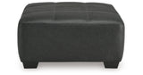 Brixley Pier Graphite Oversized Accent Ottoman from Ashley - Luna Furniture