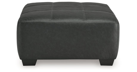 Brixley Pier Graphite Oversized Accent Ottoman from Ashley - Luna Furniture