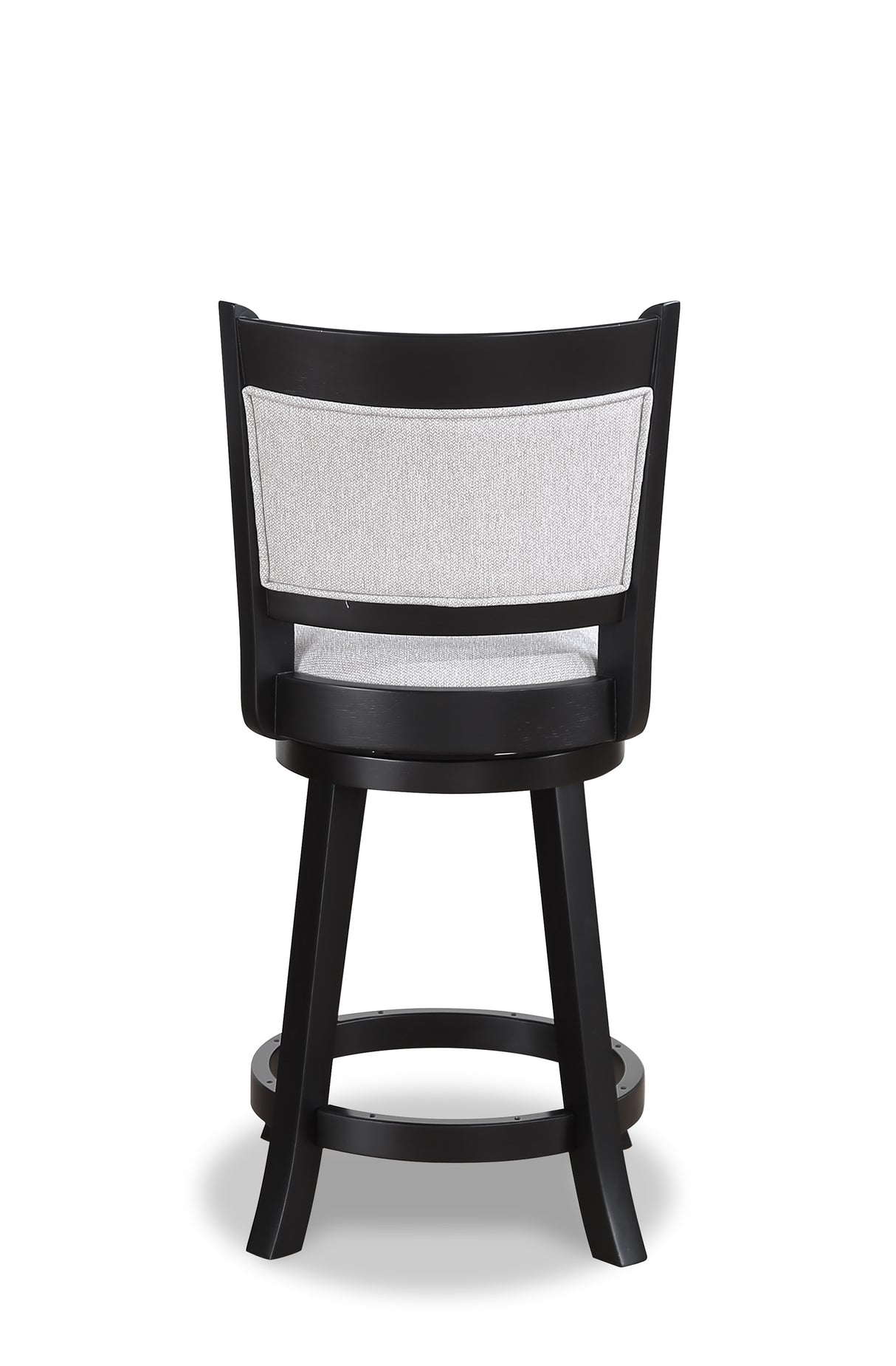 Cecil Dove/Black Swivel Pub Stool, Set of 2 from Crown Mark - Luna Furniture