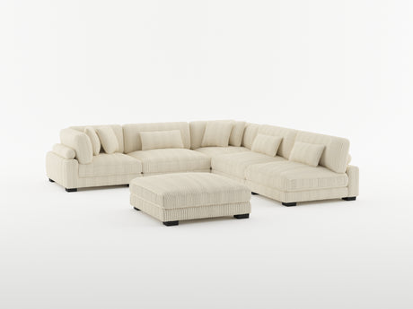 Traverse Taupe Corner Seat from Homelegance - Luna Furniture