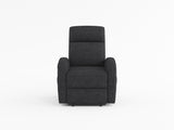 Allen Dark Gray Reclining Chair from Homelegance - Luna Furniture