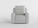 Benton Light Gray Reclining Chair from Homelegance - Luna Furniture