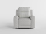 Benton Light Gray Double Reclining Sofa from Homelegance - Luna Furniture