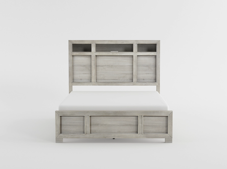 Aspen Gray Oak Eastern King Bed from Homelegance - Luna Furniture