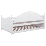 Julie Ann White Twin Daybed with Trundle from Coaster - Luna Furniture