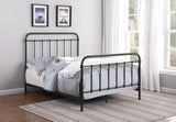 Livingston Dark Bronze Metal Full Open Frame Bed from Coaster - Luna Furniture