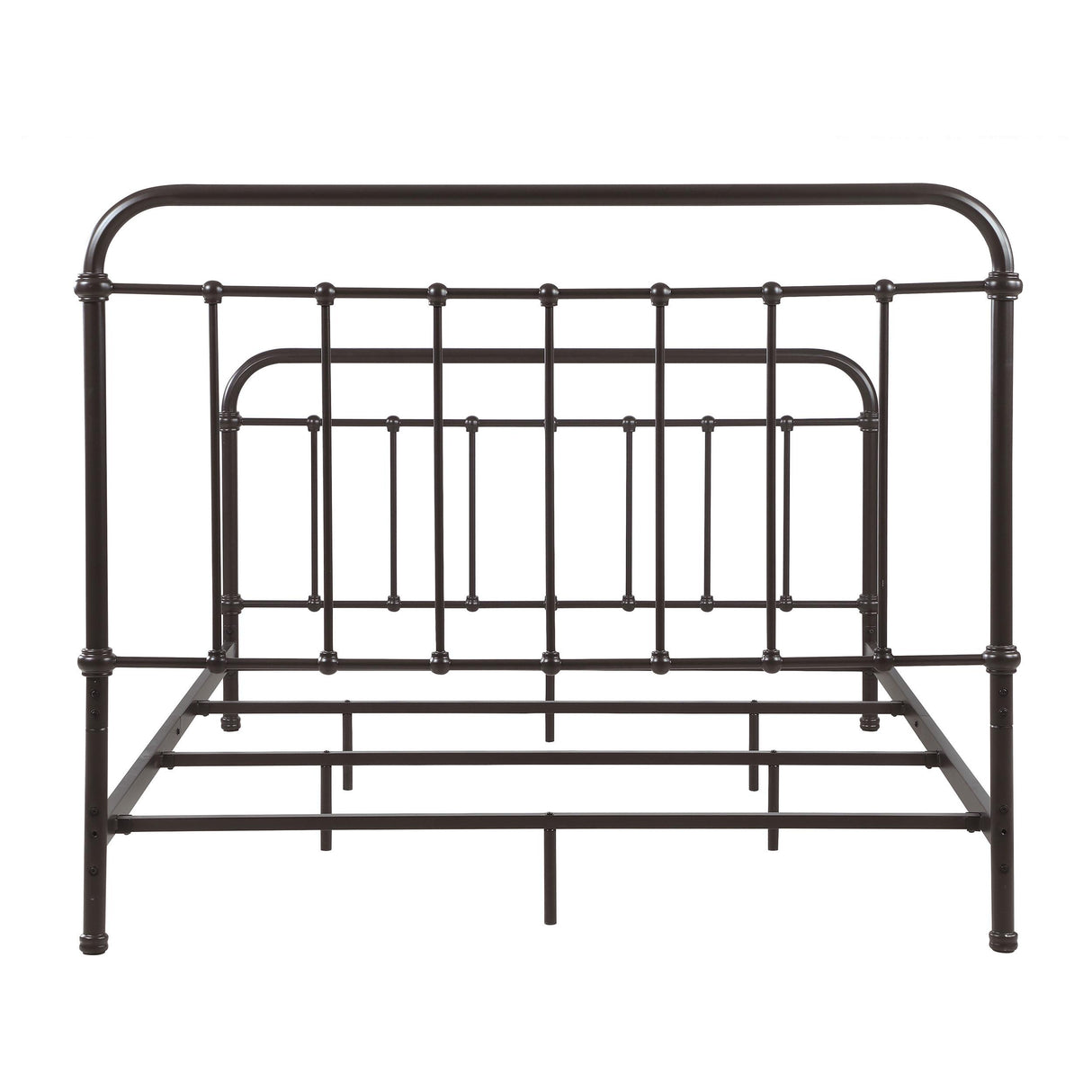 Livingston Dark Bronze Metal Queen Open Frame Bed from Coaster - Luna Furniture