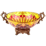 HD-3005 Bronze/Amber/Ruby Red/Gold Bowl from Homey Design - Luna Furniture