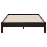Hounslow Cappuccino Full Platform Bed from Coaster - Luna Furniture
