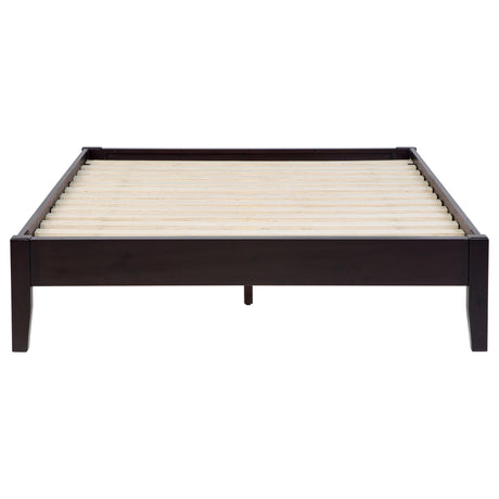 Hounslow Cappuccino Full Platform Bed from Coaster - Luna Furniture
