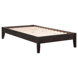 Hounslow Cappuccino Twin Universal Platform Bed from Coaster - Luna Furniture