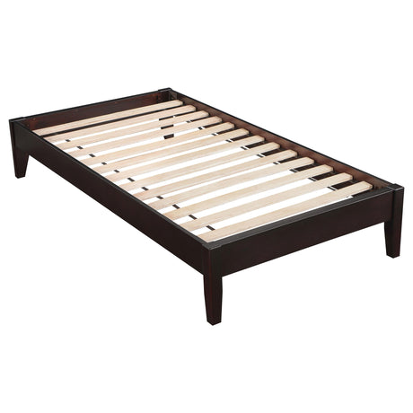 Hounslow Cappuccino Twin Universal Platform Bed from Coaster - Luna Furniture