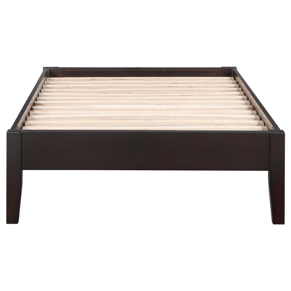 Hounslow Cappuccino Twin Universal Platform Bed from Coaster - Luna Furniture