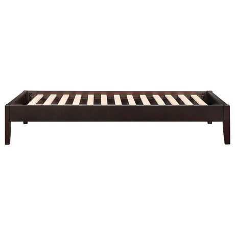 Hounslow Cappuccino Twin Universal Platform Bed from Coaster - Luna Furniture