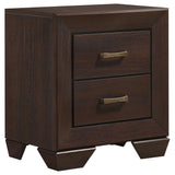 Dorian Brown and Dark Cocoa 5-Piece Queen Bedroom Set from Coaster - Luna Furniture