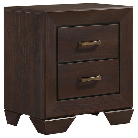 Dorian Brown and Dark Cocoa 5-Piece Queen Bedroom Set from Coaster - Luna Furniture