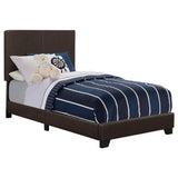 Dorian Brown and Dark Cocoa 5-Piece Twin Bedroom Set from Coaster - Luna Furniture