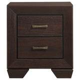 Dorian Brown and Dark Cocoa 5-Piece Twin Bedroom Set from Coaster - Luna Furniture