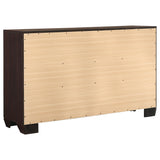 Dorian Brown and Dark Cocoa 5-Piece Twin Bedroom Set from Coaster - Luna Furniture